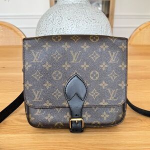 ✅AUTH✅LOUIS VUITTON CARTOUCHIERE MM CROSSBODY BAG